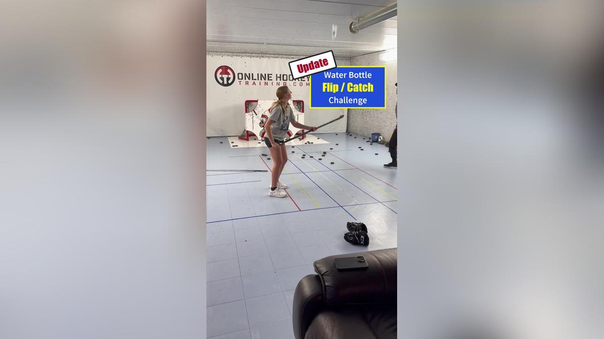 April 14th - Water Bottle Catch Challenge: Players Edition