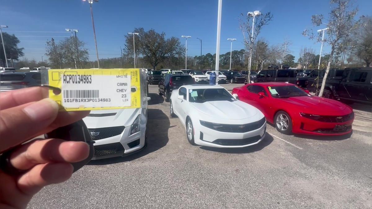 Pre-Owned 2023 Chevrolet Camaro 1LT RWD 2dr Car/ Tiller Bucktrot