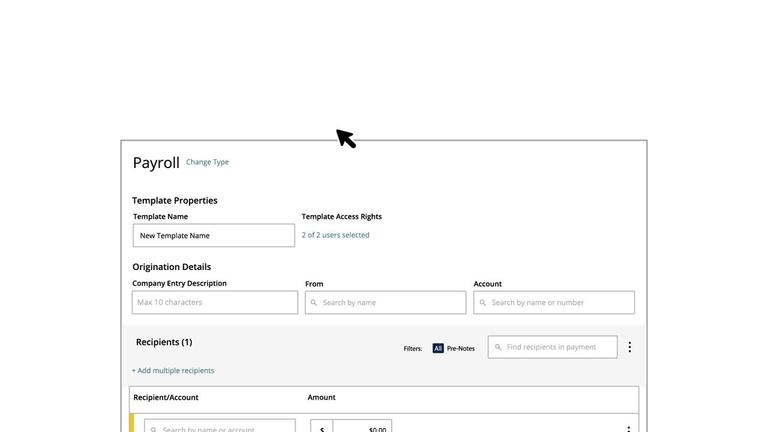 Creating Payroll, Multiple, &amp; Split Payments