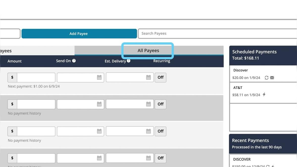Salem Co-operative Bank: Bill Pay