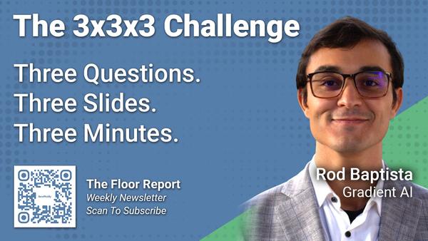 Gradient AI - 3x3x3 Challenge with Rod Baptista