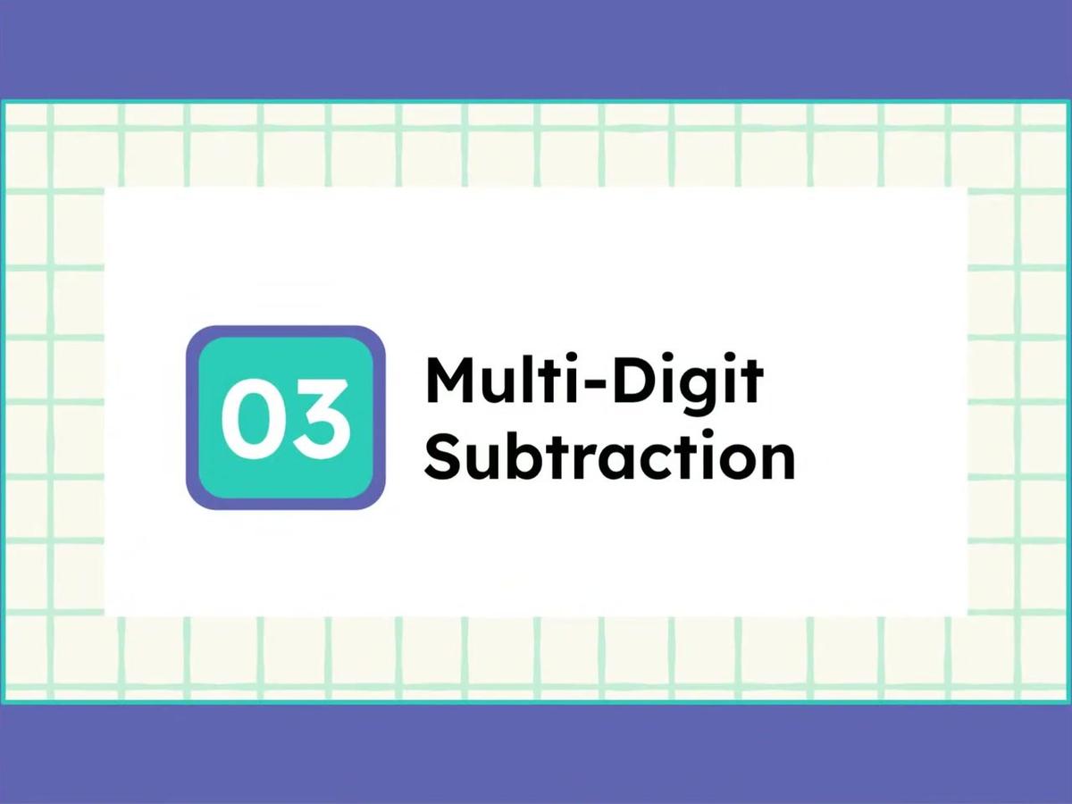 Secondary Math Readiness - 1.3 1-Digit and Multi-Digit Subtraction 3