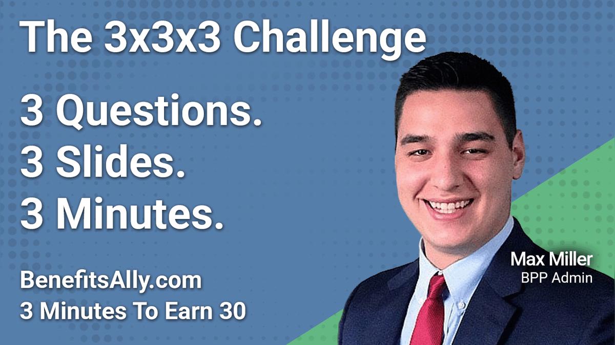 BBP Admin - 3x3x3 Challenge with Max Miller