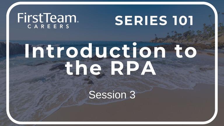S101 - Intro to the Residential Purchase Agreement