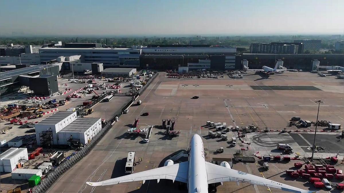 MAN-TP Airfield Drone Footage