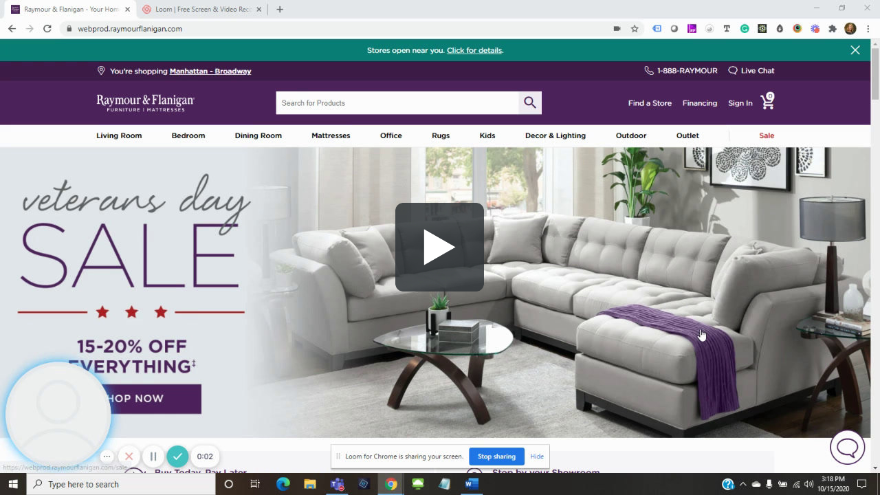 New Website Tour- Navigation Tutorial | Raymour &amp; Flanigan