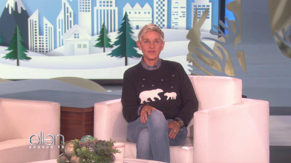 Ellen DeGeneres Scotch Tape 12 Days Of Giveaways.