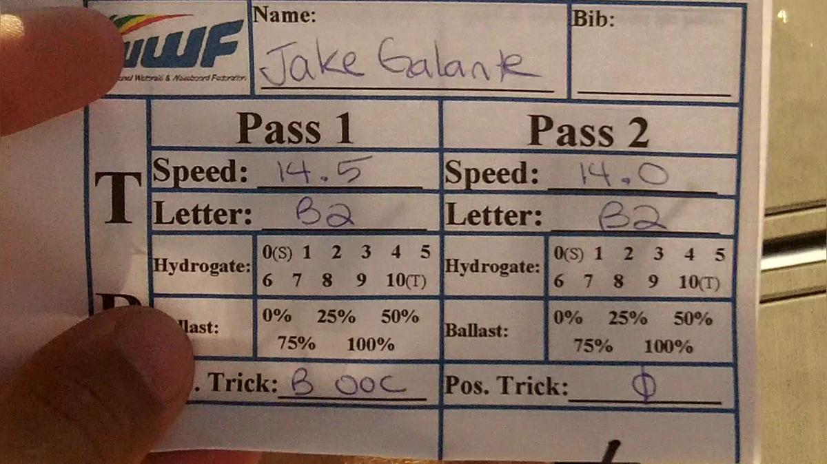 Jake Galante B1 Round 1 Pass 2