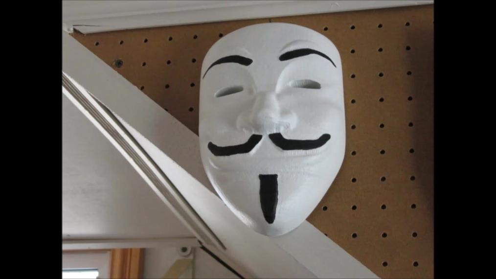 hacker mask (older video)