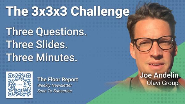 Olavi Group - 3x3x3 Challenge with Joe Andelin