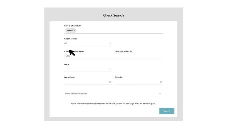 Check Search