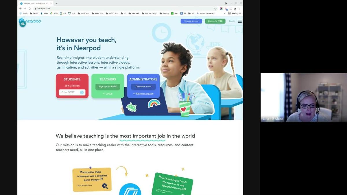 Tech Cohort Nearpod 11.4.21