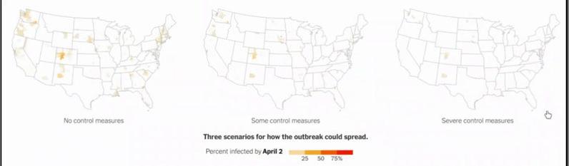 Spread of an epidemic
