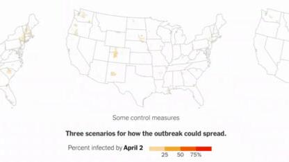 Spread of an epidemic
