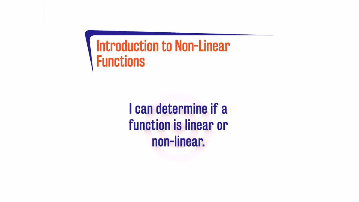 FL 3.4.4 Introduction to Non-Linear Functions