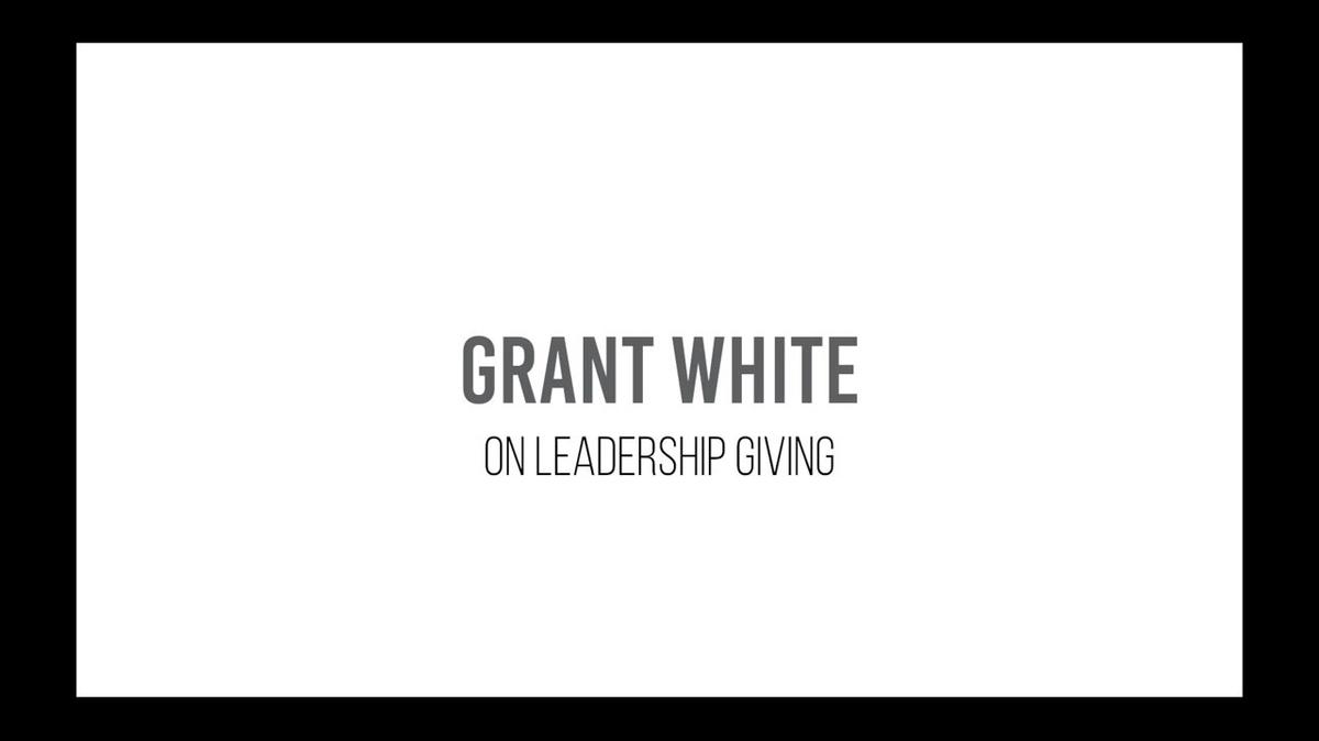 Grant White - Leadership