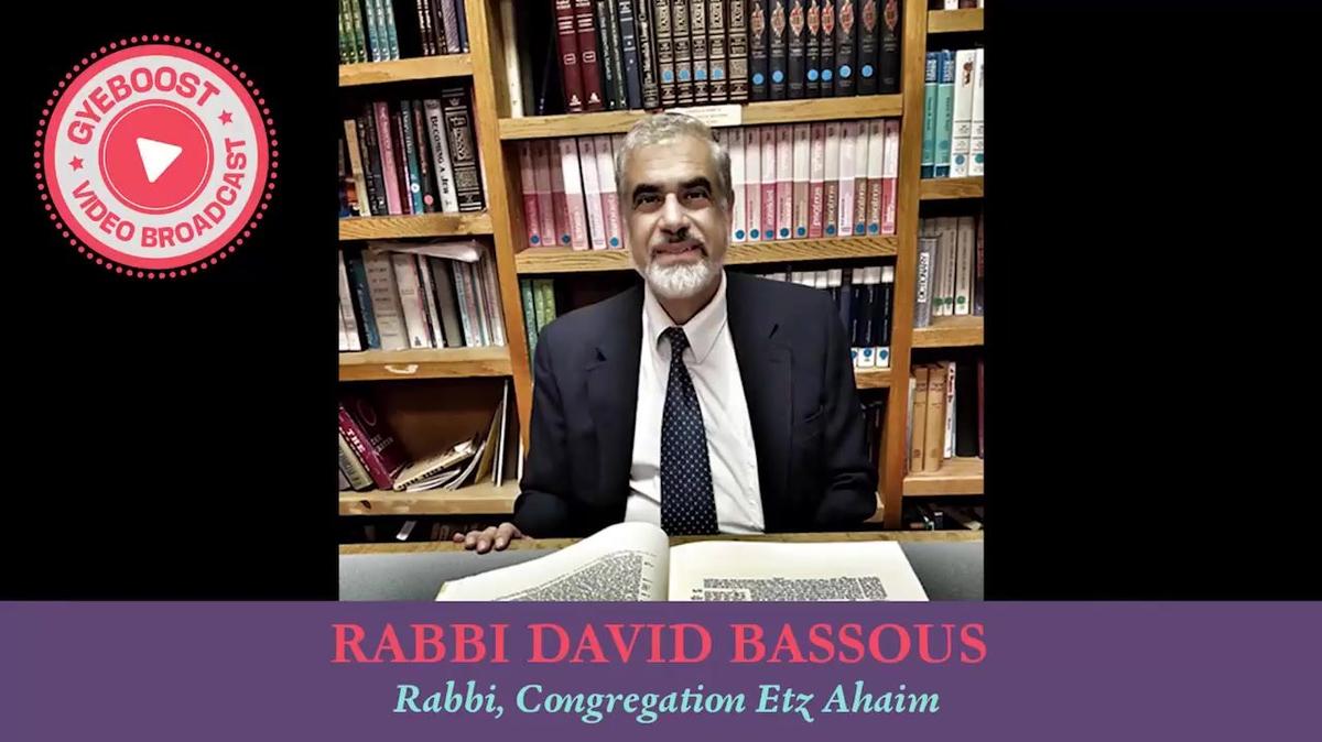 839 - Rabbi David Bassous - Visualizando la suciedad