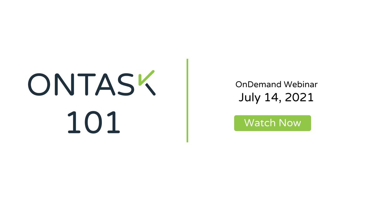 OnTask 101 - 7.14.2021