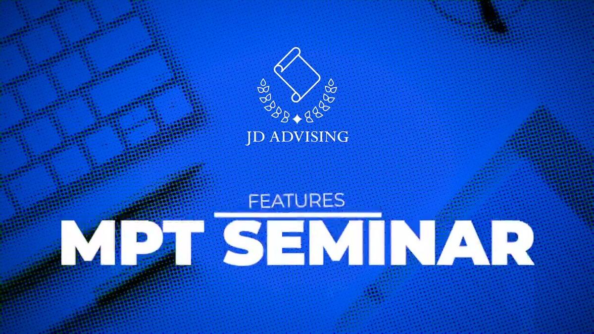 MPT Seminar