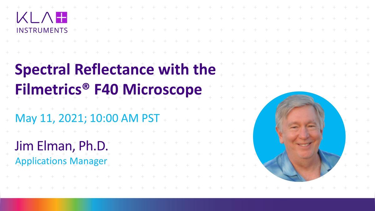 Spectral Reflectance with the F40 Microscope
