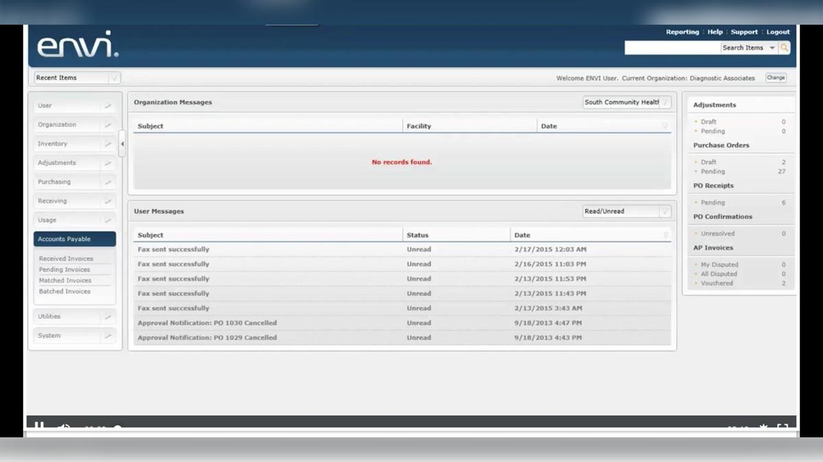 AP Received Invoices