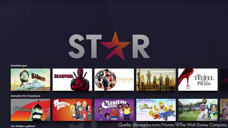 Die besten Inhalte auf Disney+ STAR