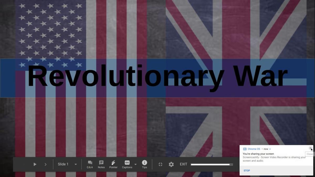 Main Battles of Revolutionary War