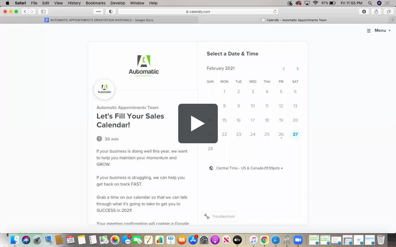Login | Automatic Appointments