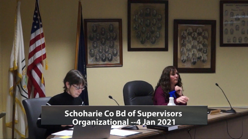 Schoharie Co Bd of Supervisors Org -- 4 Jan 2021
