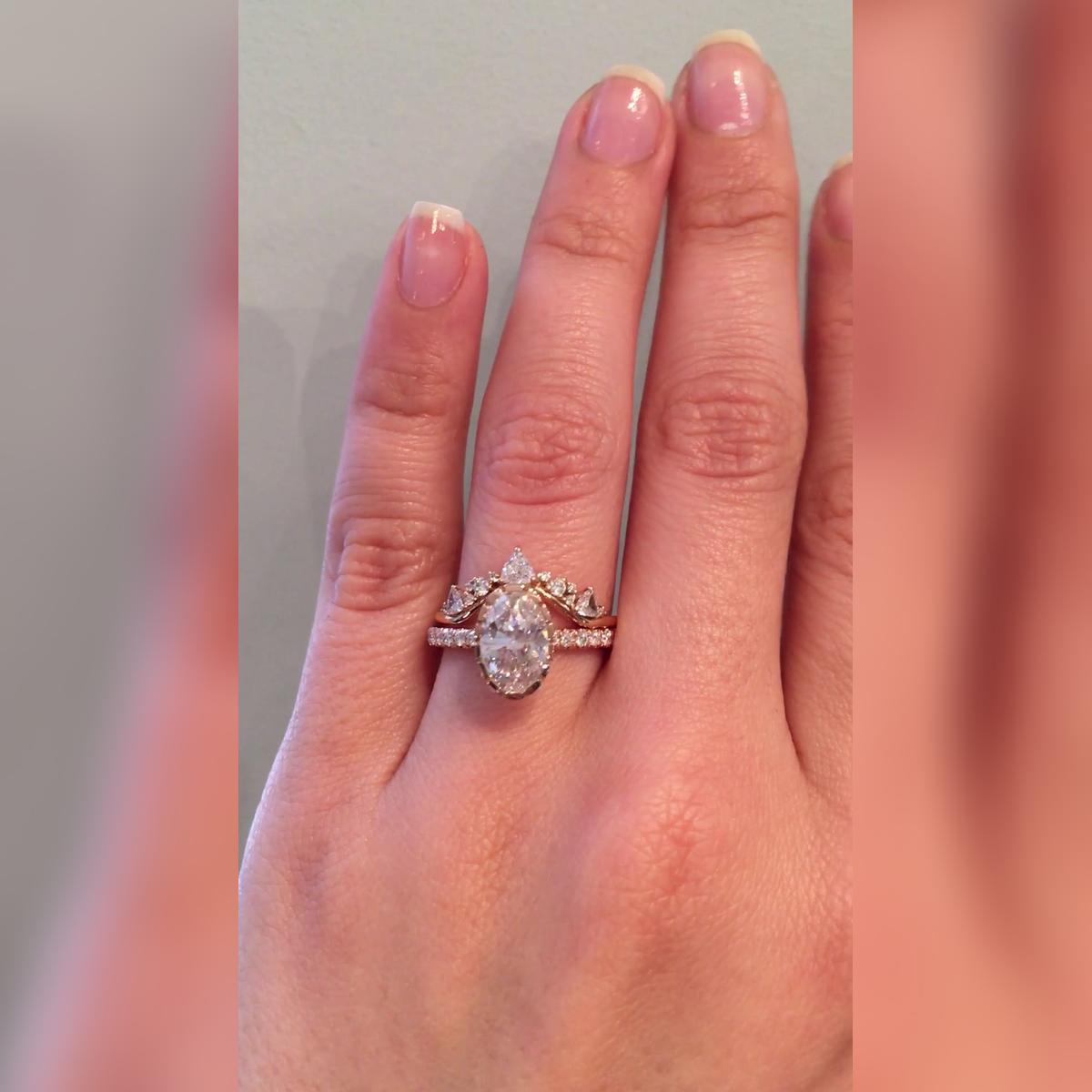 Estefania Wedding Band Pairings