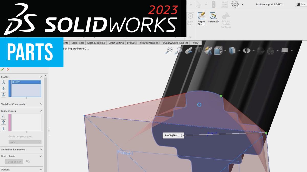 SOLIDWORKS 2023 Top Enhancements in Parts