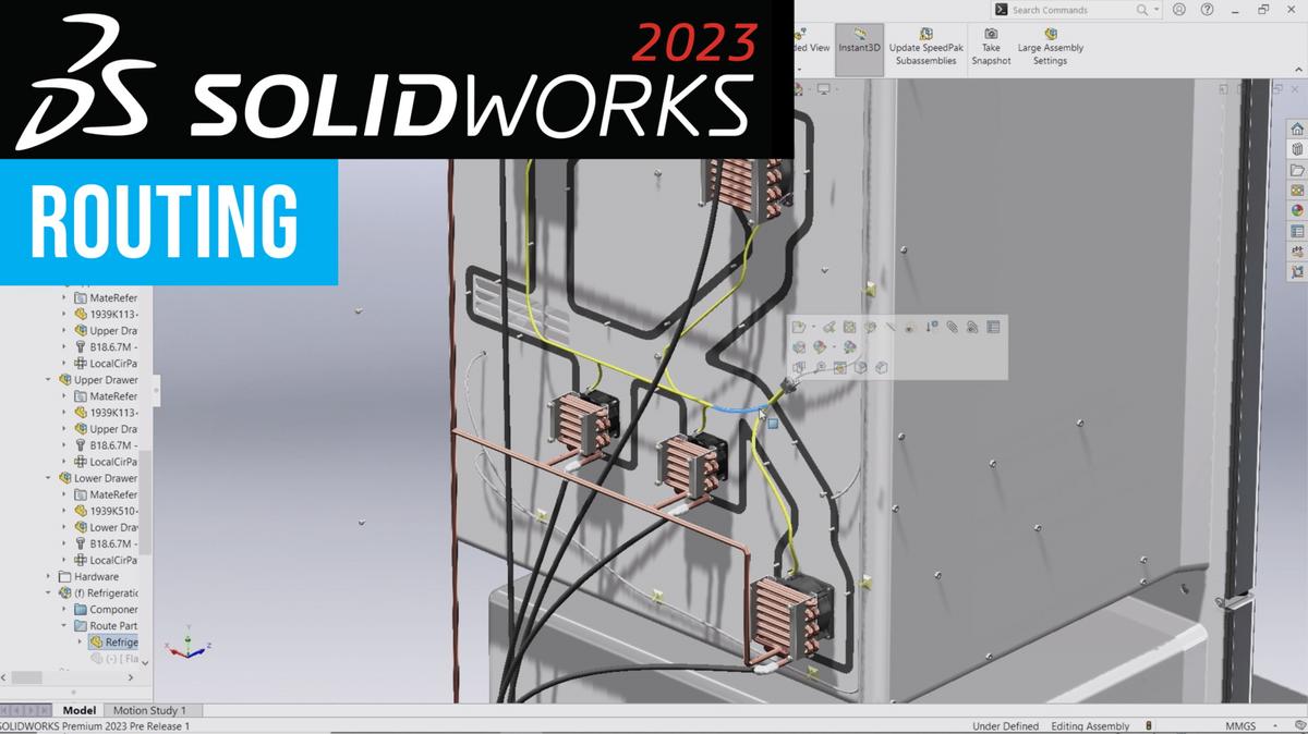 SOLIDWORKS 2023 Top Enhancements to Electrical Routing