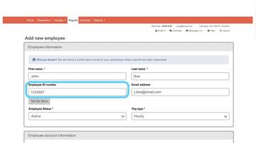 Payroll Setup