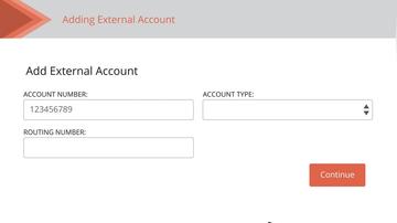 Add &amp; Verify External Accounts