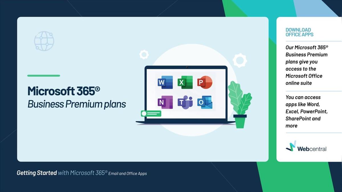 Getting started with Microsoft 365® Email and Office Apps