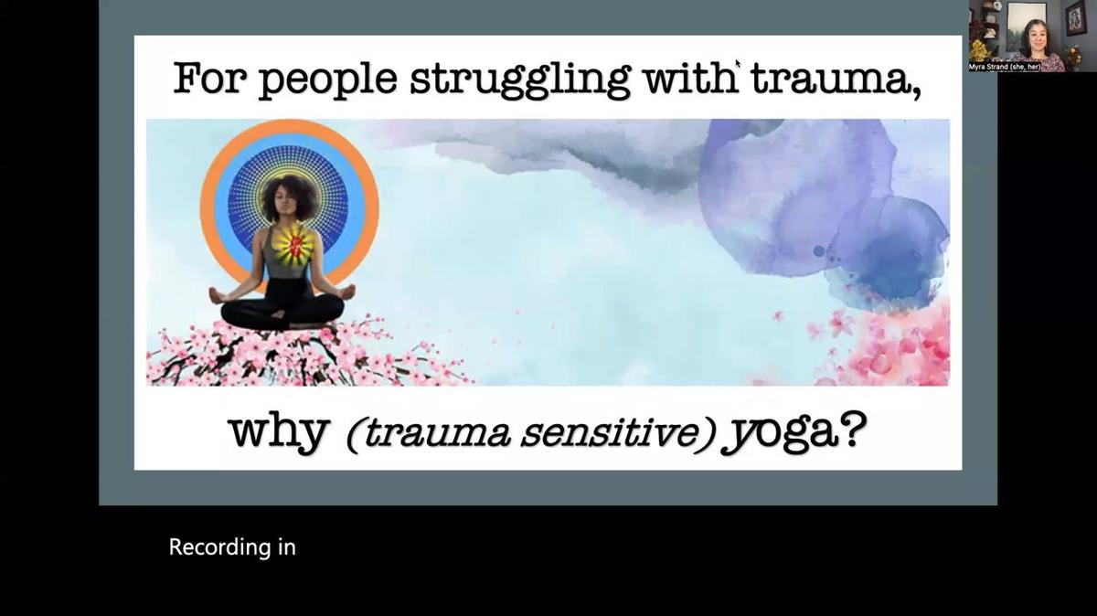 Why (trauma sensitive) Yoga?