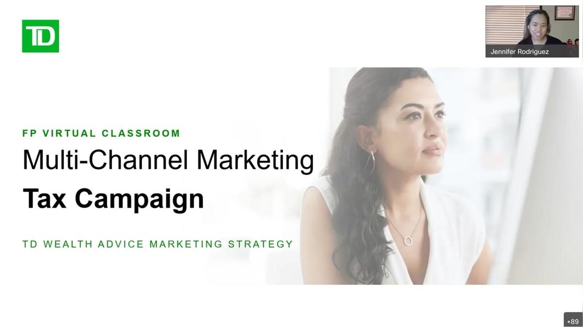 FP Virtual Classroom  - Multi-Channel Marketing Tax Campaign Walk-Through