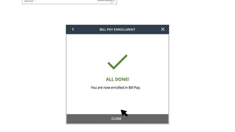 Move Money: Bill Pay Enrollment &amp; Payments