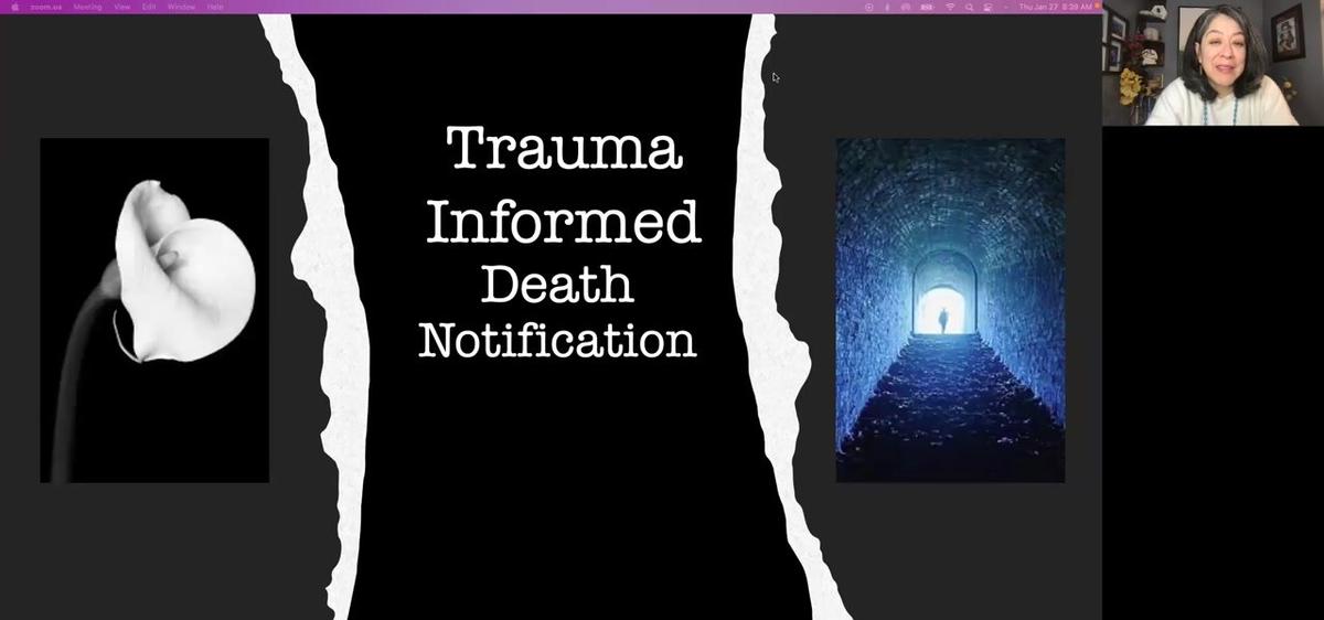 Trauma Informed Death Notification 2022