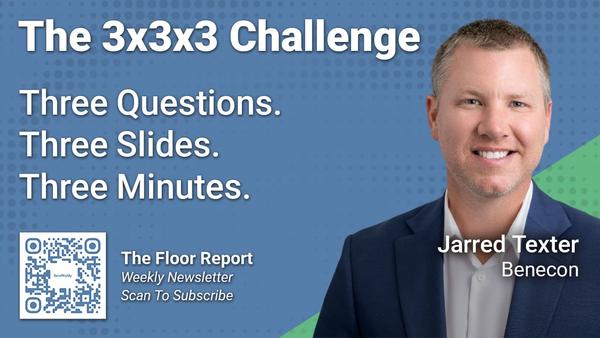 Benecon - 3x3x3 Challenge with Jarred Texter