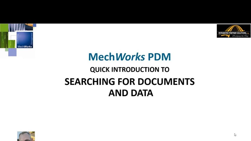 Introduction of MechWorks PDM’s multiple utilities for quickly Searching for managed documents.