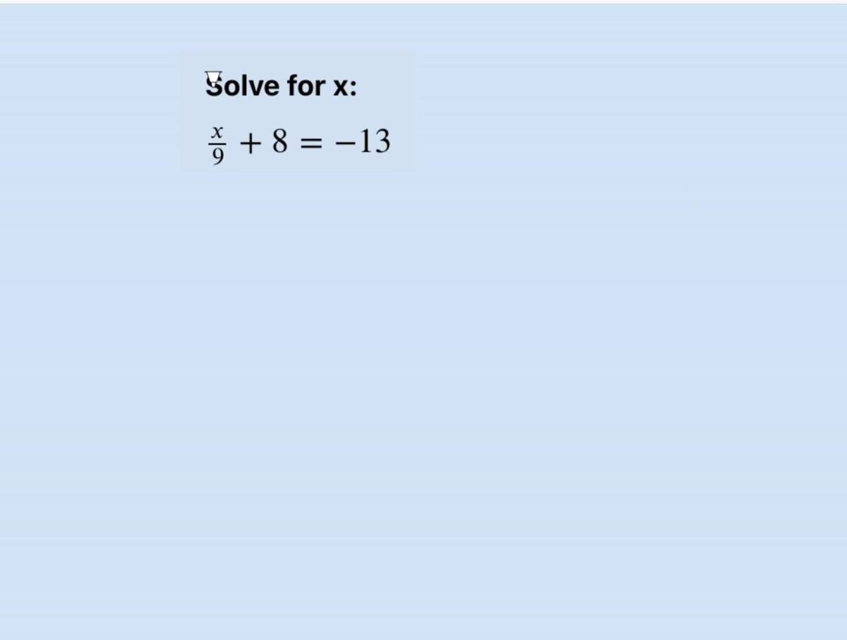 Two Step Equations Q5.mp4