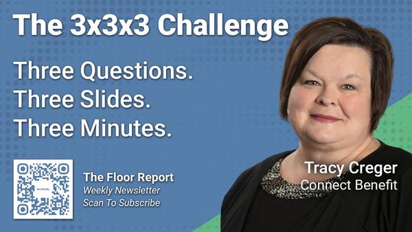 Connect Benefit - 3x3x3 Challenge with Tracy Creger