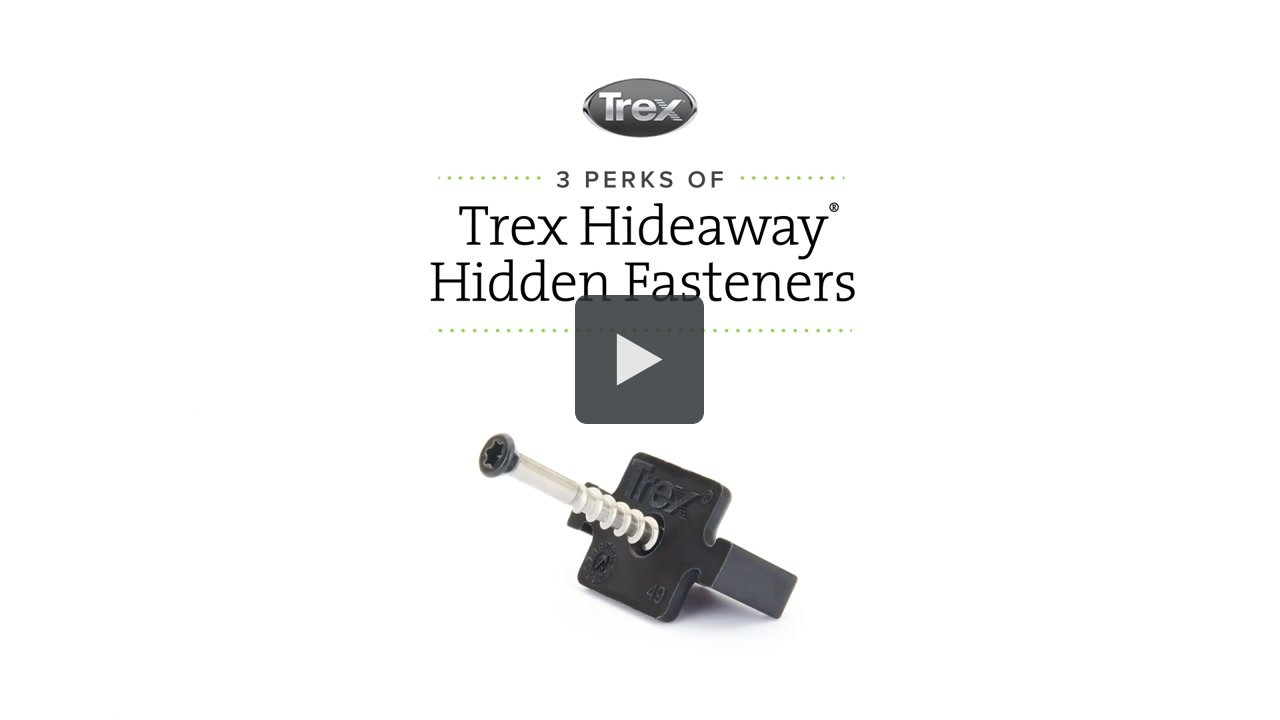 Explore Trex Hideaway Hidden Fasteners Golden State
