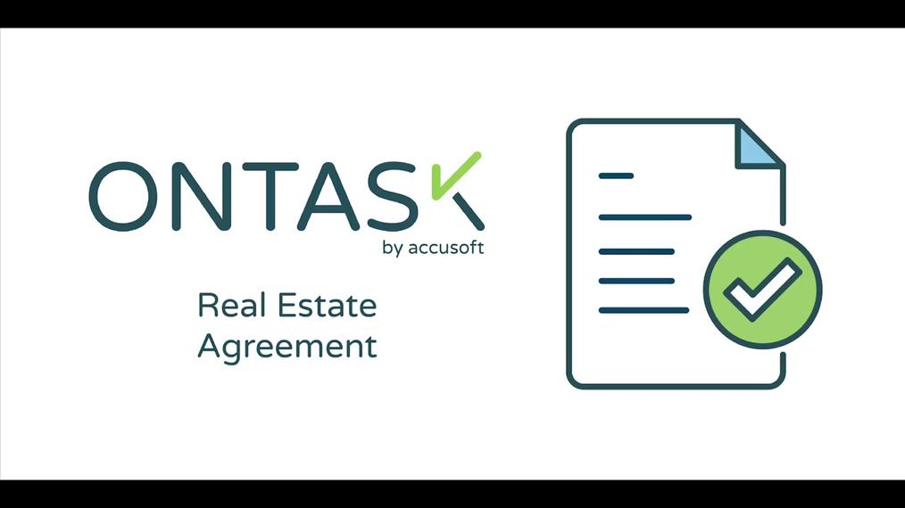 Real Estate Agreement Workflow