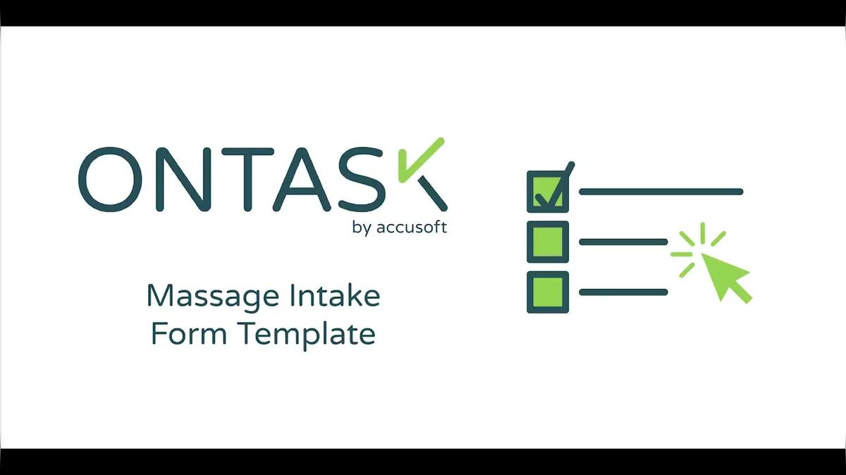 Massage Intake Form