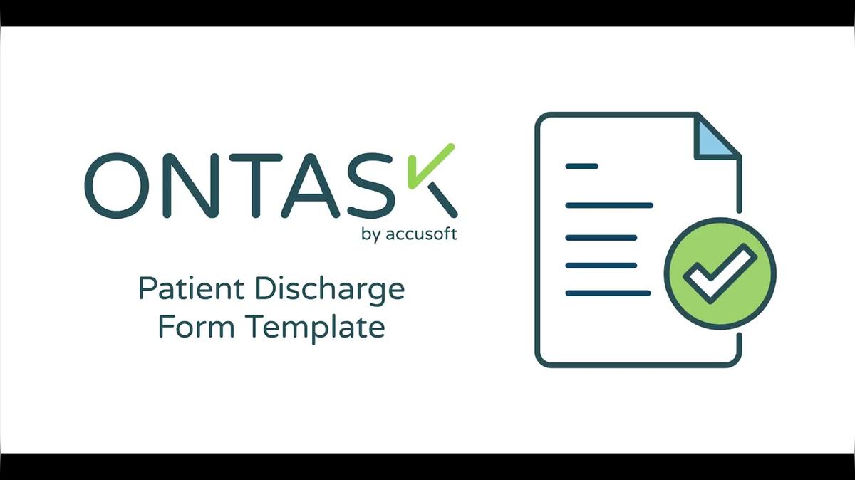 Patient Discharge Form