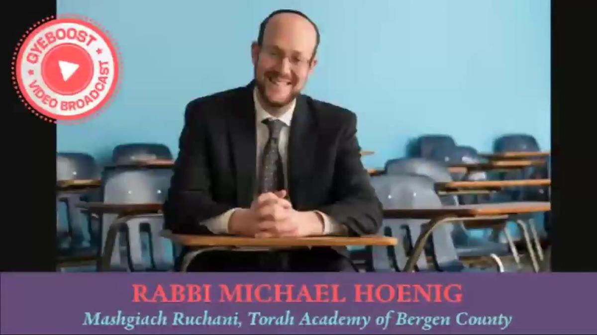 987 - Rabbi Michael Hoenig - Reavivando nuestra pasión [Pesaj]