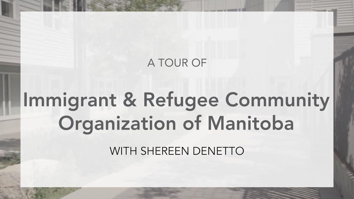 Agency Tour - Immigrant & Refugee Community Organization of Manitoba