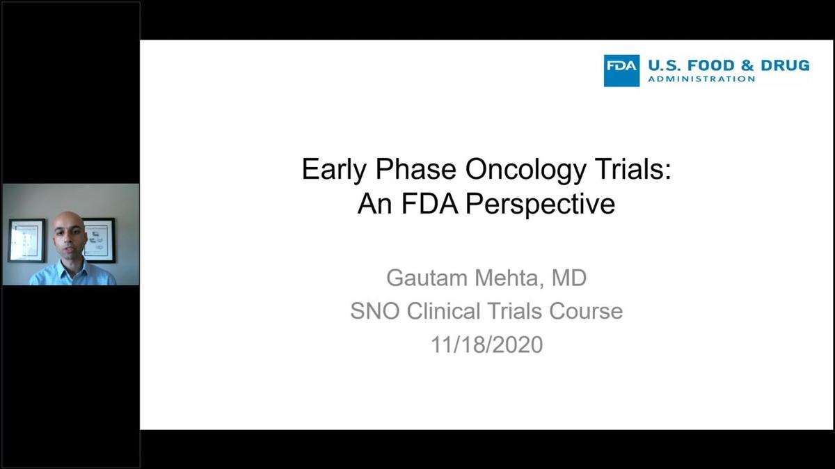 FDA perspective in Neuro-Oncology Trials - Gautam Mehta.mp4